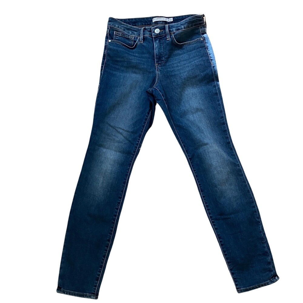Athleta Sculptek Skinny‎ Jeans Womens 4 Dark Wash Blue Stretch Denim Pants